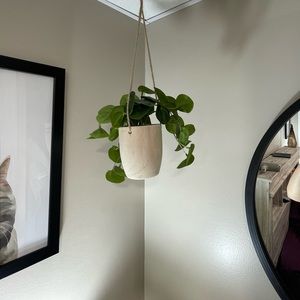 Hanging Potted Fake Plant